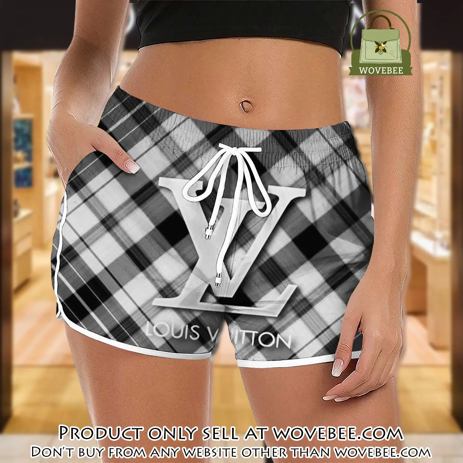 Limited edition lv women shorts lady beach shorts wms1031 wvb1412603